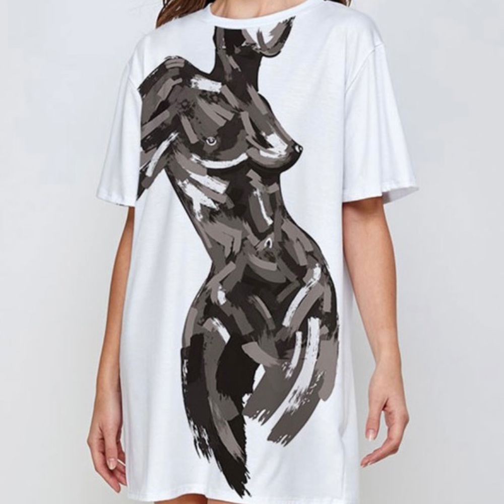 Silhouette Tee Dress
